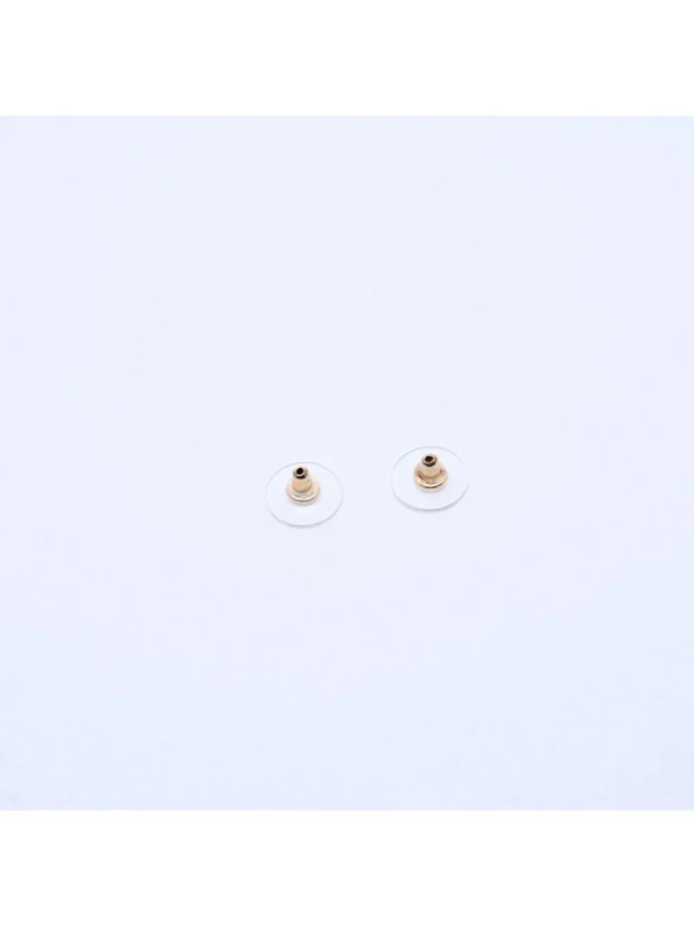 Chanel Earrings Slim CC Logo Marble Pattern Gold Black 10 One Side CC Chain 10c